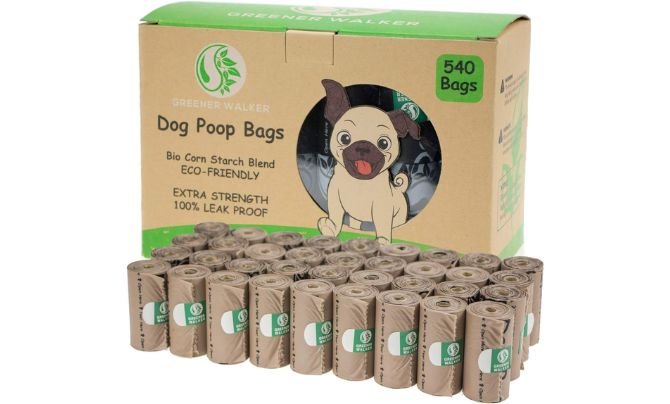 Runner-Up – GREENER WALKER Poop Bags (540 Count)