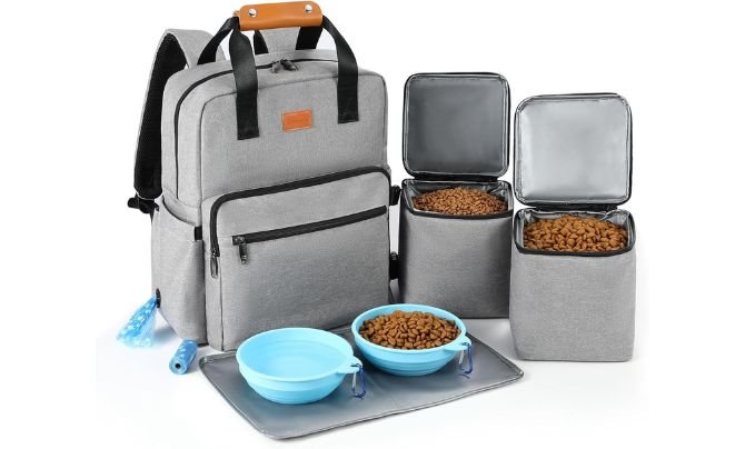 Travel Backpack Convenience: DELOMO Dog Travel Bag