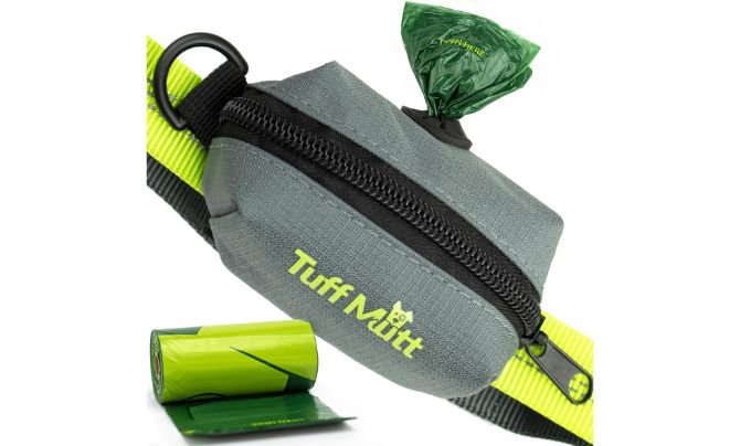 Tuff Mutt Dog Poop Bag Holder for Leash
