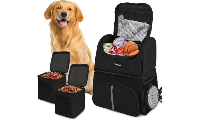 Txinrbaod Dog Travel Bag for Supplies