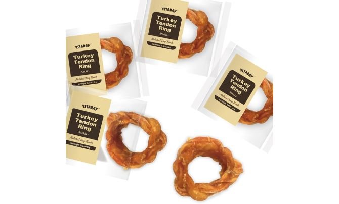 VITADAY Turkey Tendon Ring (4 Pack)