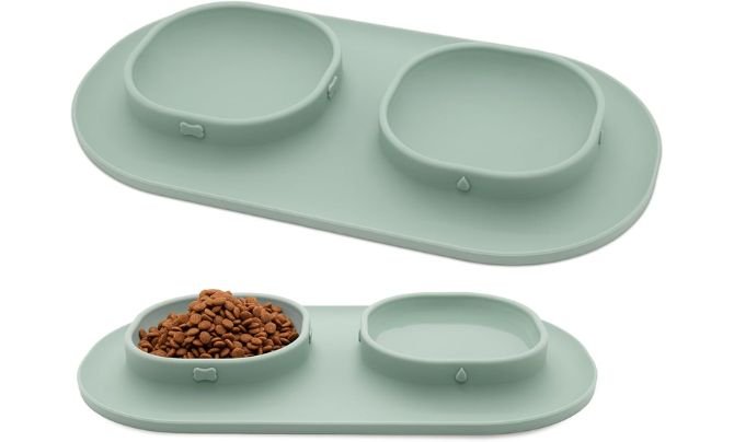 WEYOVGO Dog Food Bowls