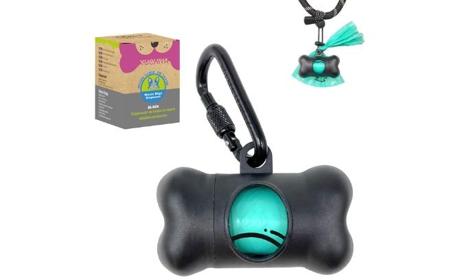 YUCHIYA Dog Poop Pickup Bags Holder Dispenser