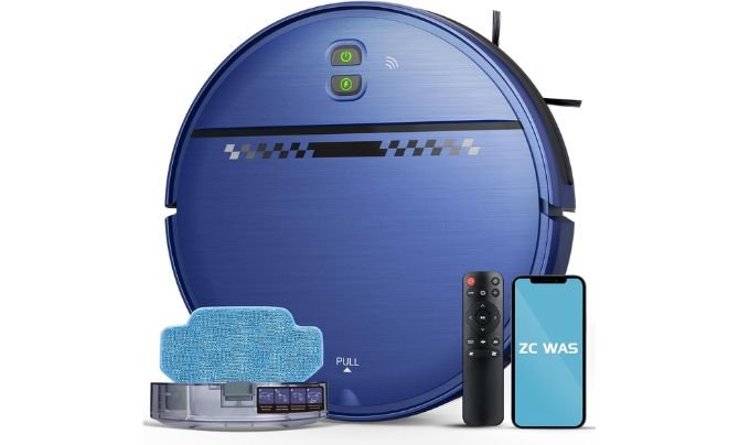ZC WAS Robot Vacuum and Mop – Great for Simplicity