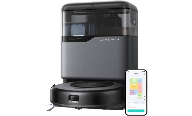 eufy Omni C20 – Best Overall Robot Vacuum for Pet Hair