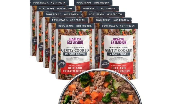 Health Extension Gently Cooked Beef & Potato — Bowl-Ready Human-Grade