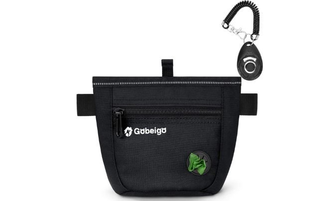 Gobeigo Dog Treat Pouch and Training Clicker