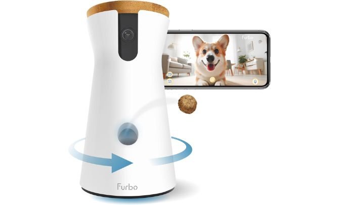 Digital Monitors and Puppy Cameras - Furbo 360° Dog Camera