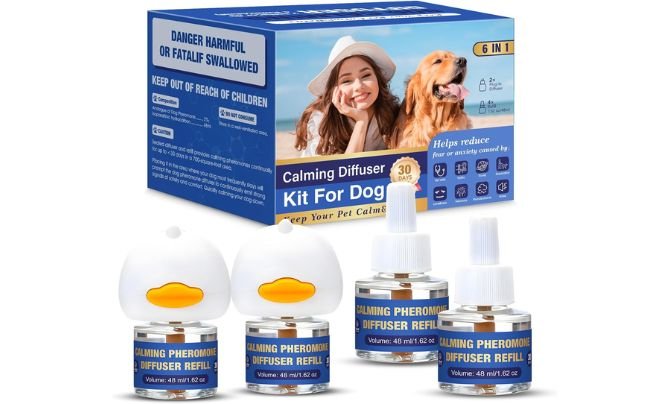 MOYAMUTU Dog Pheromone Calming Diffuser Kit