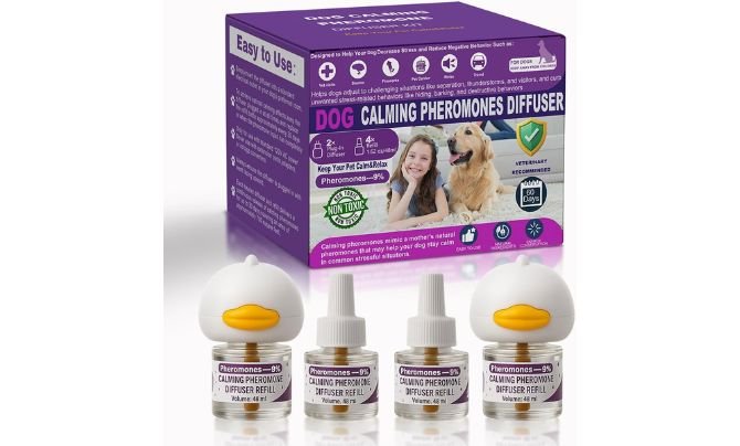 Monadev Dog Calming Pheromones Diffuser 6-in-1 Kit (120-Day Supply)