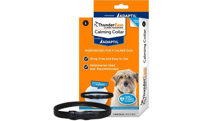 ThunderEase Calming Anti-Anxiety Pheromone Collar for Dogs