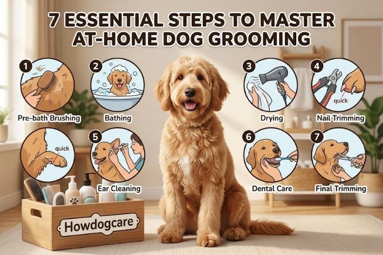 7 Essential Steps to Master At-Home Dog Grooming 1