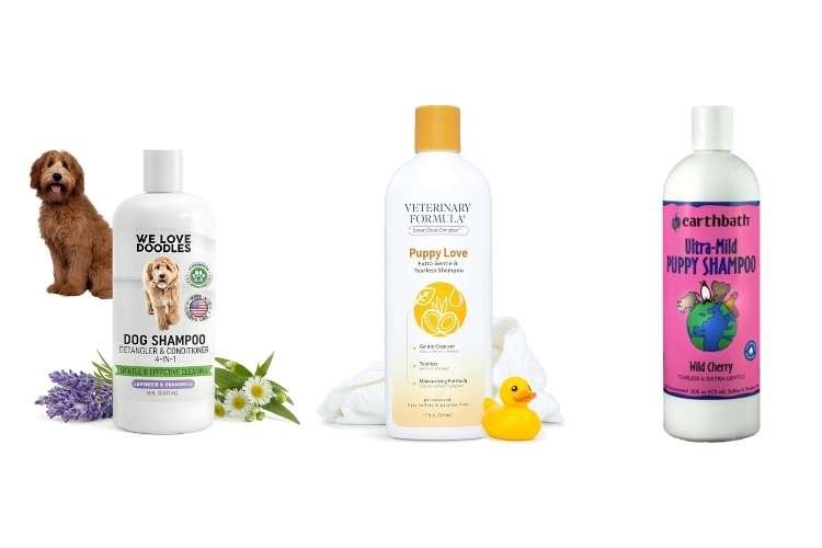 Best for Puppies: Tearless, Ultra-Gentle Hypoallergenic Blend