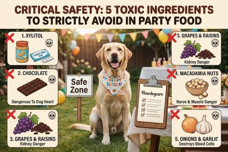 CRITICAL SAFETY: Toxic Ingredients to Strictly Avoid in Party Food