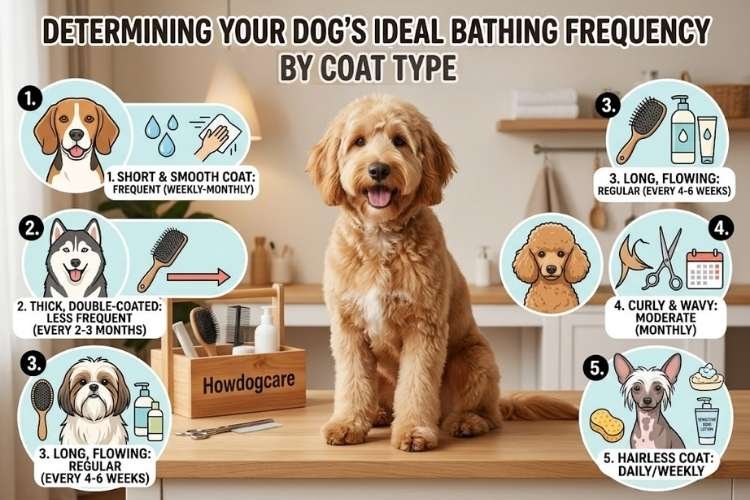 Determining Your Dog's Ideal Bathing Frequency by Coat Type 1