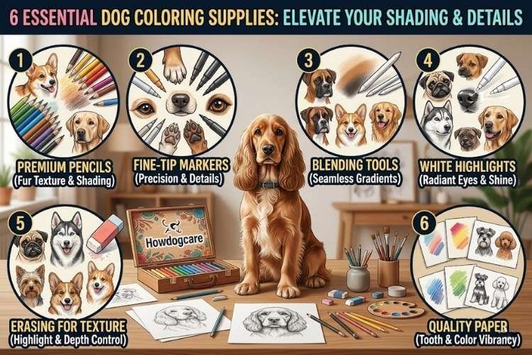 Essential Coloring Supplies to Elevate Your Dog Art