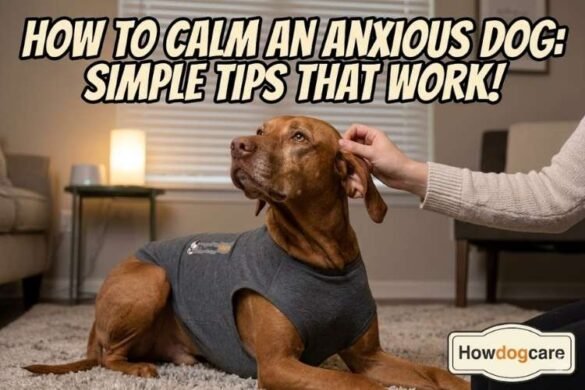 How to Calm an Anxious Dog: Simple Tips That Work