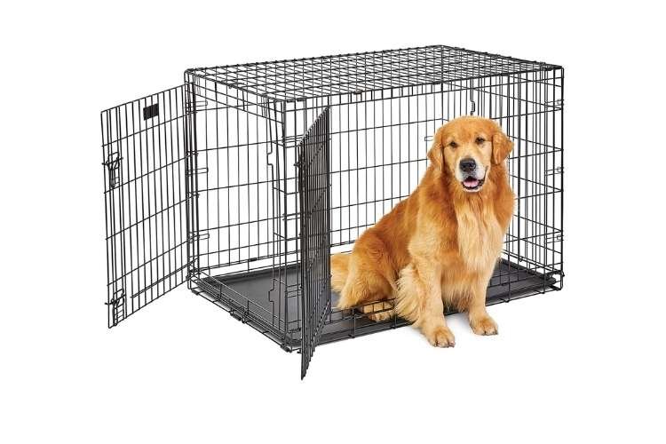 MidWest Homes for Pets Life Stages Crate (Best for Growing Puppies)
