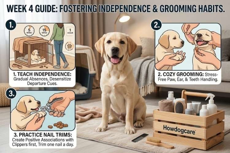 Phase 5: Week 4 – Fostering Independence and Grooming Habits
