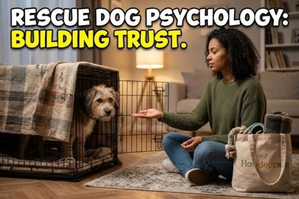 Rescue Dog Psychology: How to Build Trust with an Adopted Dog