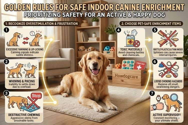 Safety First Golden Rules for Indoor Canine Enrichment