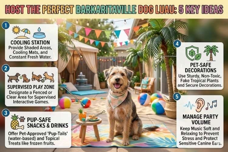 Theme 2: A "Barkaritaville" Tropical Luau