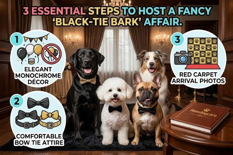 Theme 7: Black-Tie Bark: A Fancy, Bow-Tie Affair