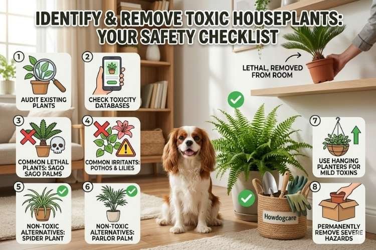 Tip 4: Identify and Remove Toxic Indoor Houseplants
