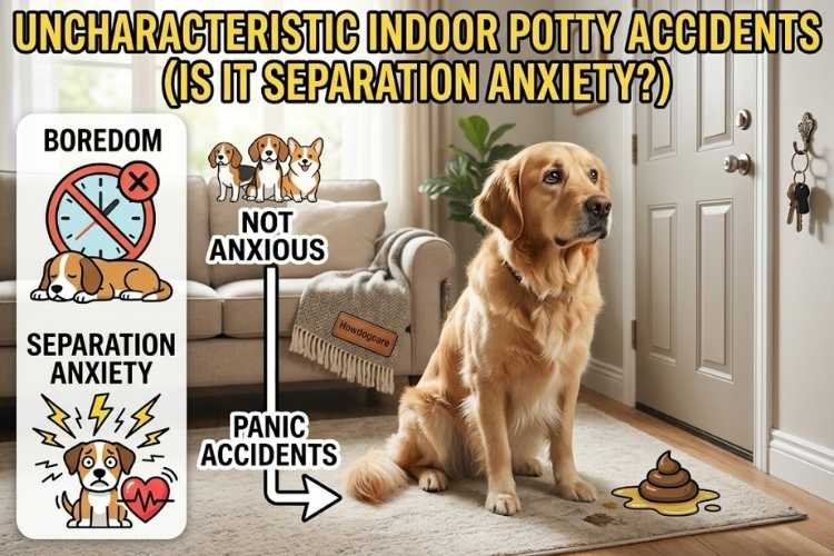 Uncharacteristic Indoor Inappropriate Elimination (Potty Accidents)