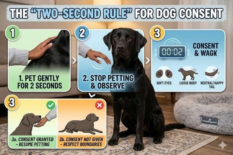Use the "Two-Second Rule" for Petting and Consent