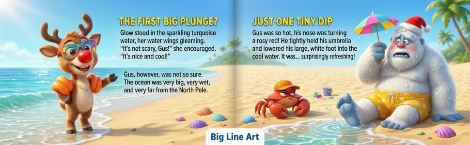 Glow & Gus Go to the Beach